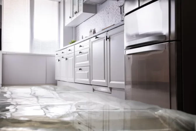 Flooded room Cleaning